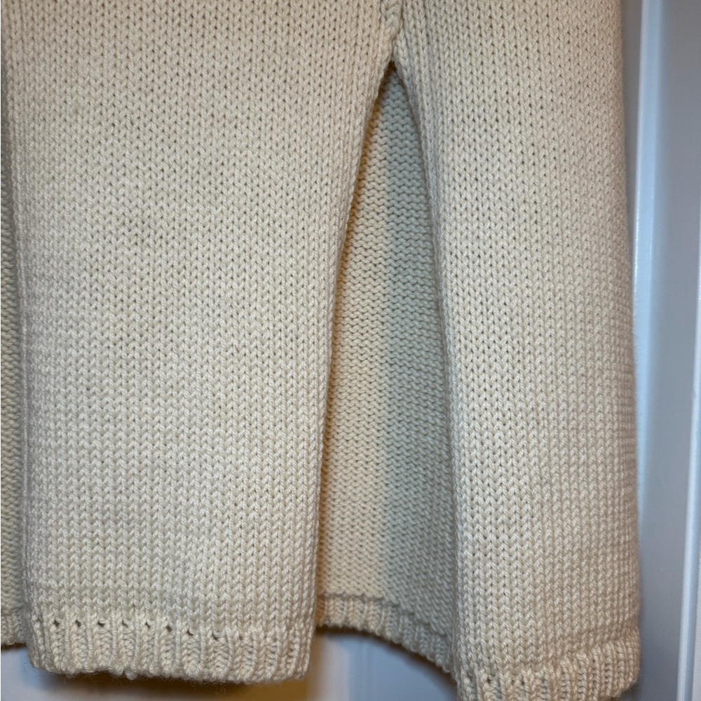 Candela NYC Wool Sweater Cape Cardigan Size‎ Large - Picture 4 of 8